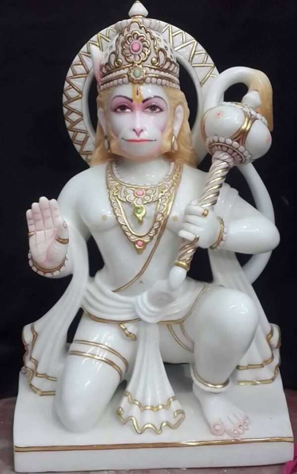 Hanuman Ji 11" | Swiss White (Imported)