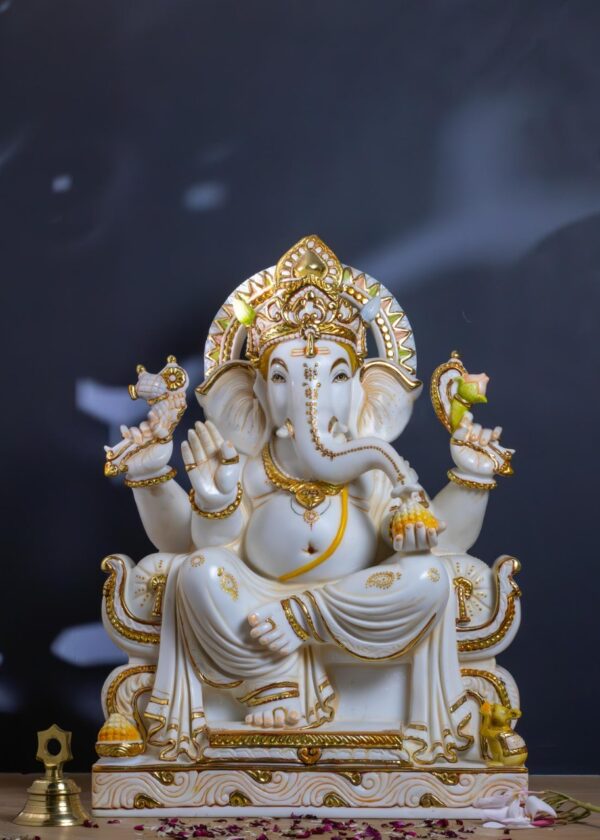 Ganesha 24" | Cultured Marble
