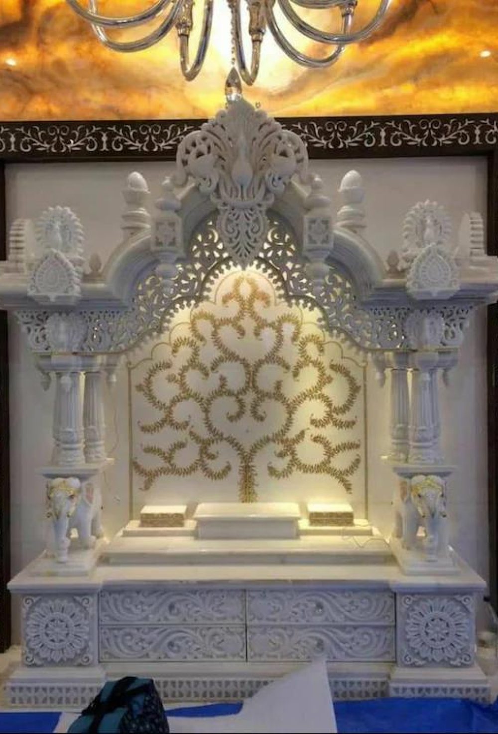 Buy White Marble Temple_makrana Marble Temple Online in India - Etsy